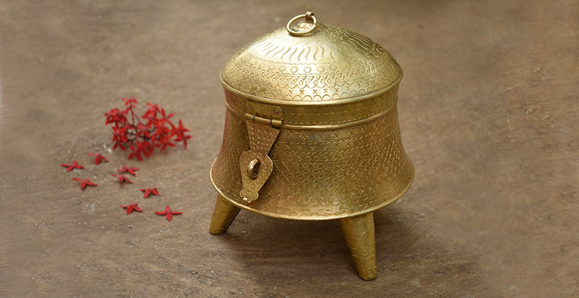 shop Handcrafted Brass Paan Daan